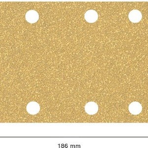 Bosch Expert C470 Φύλλο Λείανσης Παλμικού Τριβείου K40 με Τρύπες 93x186mm Σετ 10τμχ