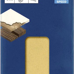 Bosch Expert C470 Φύλλο Λείανσης Παλμικού Τριβείου K120 133x80mm Σετ 10τμχ