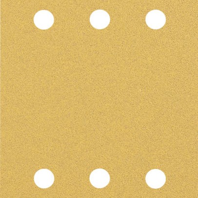 Bosch Expert C470 Φύλλο Λείανσης Παλμικού Τριβείου K80 107x115mm Σετ 10τμχ