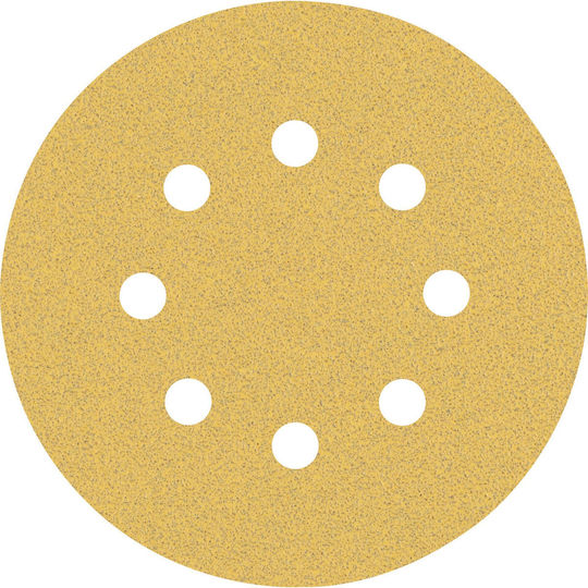 Bosch Expert C470 Φύλλο Λείανσης Έκκεντρου Τριβείου K80 με 8 Τρύπες 125x125mm Σετ 50τμχ