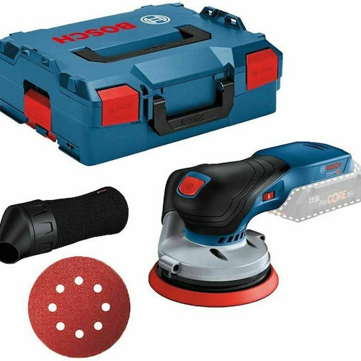 Bosch GEX 18V-125 Έκκεντρο Τριβείο 125mm Μπαταρίας Solo με Ρύθμιση Ταχύτητας και με Σύστημα Αναρρόφησης