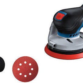 Bosch GX 18V-125 Έκκεντρο Τριβείο 125mm Μπαταρίας 18V Solo με Σύστημα Αναρρόφησης