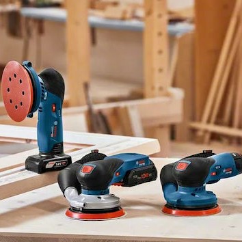 Bosch GX 18V-125 Έκκεντρο Τριβείο 125mm Μπαταρίας 18V Solo με Σύστημα Αναρρόφησης