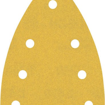 Bosch C470 Φύλλο Λείανσης Δέλτα K240 με 7 Τρύπες 150x100mm Σετ 10τμχ