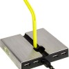 Xtrfy B1 Mouse Bungee with 4-port USB Hub Κίτρινο για PC