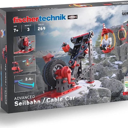 Fischer Technik Παιχνίδι Κατασκευών Πλαστικό Cable Car Building για Παιδιά 7+ Ετών
