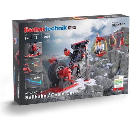 Fischer Technik Παιχνίδι Κατασκευών Πλαστικό Cable Car Building για Παιδιά 7+ Ετών