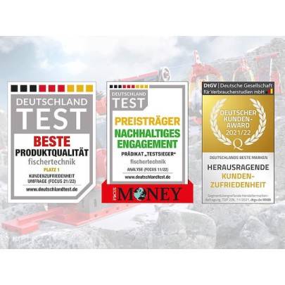 Fischer Technik Παιχνίδι Κατασκευών Πλαστικό Cable Car Building για Παιδιά 7+ Ετών