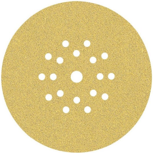 Bosch Φύλλο Λείανσης Έκκεντρου Τριβείου K60 με Τρύπες 225x225mm Σετ 25τμχ