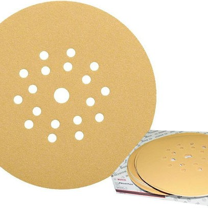 Bosch Φύλλο Λείανσης Έκκεντρου Τριβείου K100 με Τρύπες 225x225mm Σετ 25τμχ