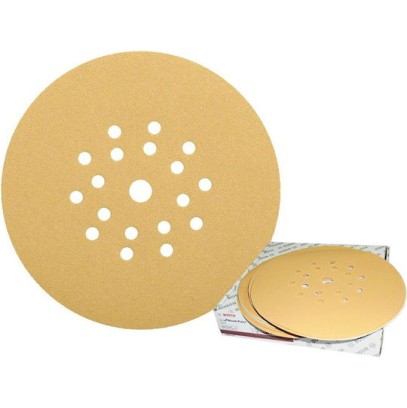 Bosch Φύλλο Λείανσης Έκκεντρου Τριβείου K100 με Τρύπες 225x225mm Σετ 25τμχ