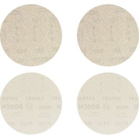Bosch EXPERT M480 Φύλλο Λείανσης Έκκεντρου Τριβείου K80 / K180 480x480mm Σετ 7τμχ