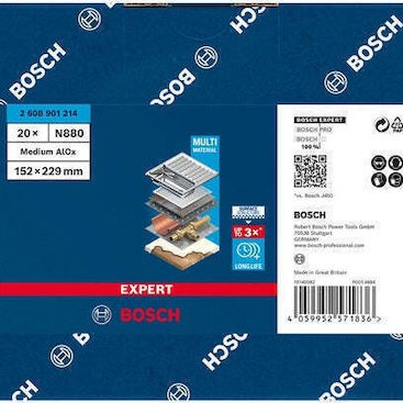Bosch Γυαλόχαρτο 152x229mm