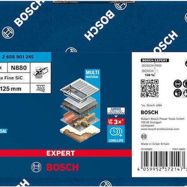 Bosch Powertools Expert Vliesscheibe N880 Ultrafein S Ø 125mm