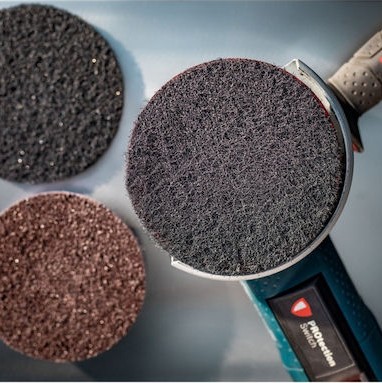 Bosch Δίσκος Λείανσης K120 Μετάλλου και Ξύλου 125mm 5τμχ