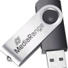 MediaRange 128GB USB 2.0 Stick Μαύρο