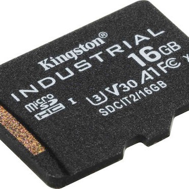 Kingston Industrial microSDHC 16GB Class 10 U3 V30 A1 UHS-I