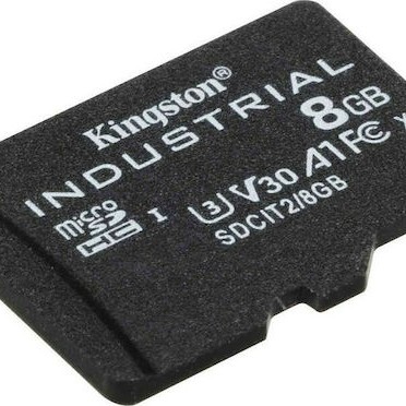 Kingston Industrial microSDHC 8GB Class 10 U3 V30 A1 UHS-I