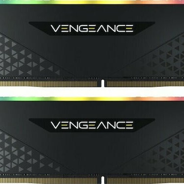 Corsair Vengeance RGB RS DDR4 32GB RAM με 2x16GB Modules και Ταχύτητα 3600 για Desktop
