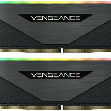 Corsair Vengeance RGB RT DDR4 16GB RAM με 2x8GB Modules και Ταχύτητα 4000 για Desktop