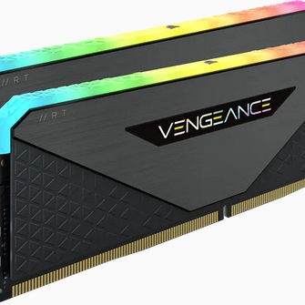 Corsair Vengeance RGB RT DDR4 32GB RAM με 2x16GB Modules και Ταχύτητα 3600 για Desktop