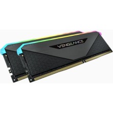 Corsair Vengeance RGB RT DDR4 16GB RAM με 2x8GB Modules και Ταχύτητα 3200 για Desktop