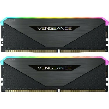 Corsair Vengeance RGB RT DDR4 16GB RAM με 2x8GB Modules και Ταχύτητα 3200 για Desktop