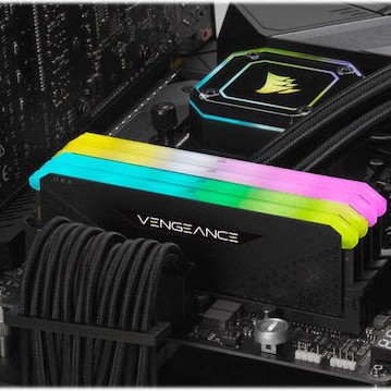 Corsair Vengeance RGB RS DDR4 με Module 1x16GB και Ταχύτητα 3200 για Desktop