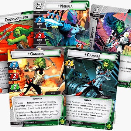Fantasy Flight Marvel Champions: The Card Game - Gamora Hero Pack