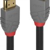 Lindy Anthra Line HDMI 2.0 Cable HDMI male - HDMI male 1m Μαύρο