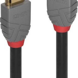 Lindy Cable HDMI male - HDMI male 5m Μαύρο