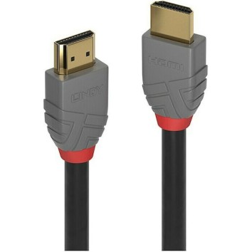 Lindy Cable HDMI male - HDMI male 5m Μαύρο