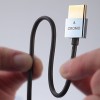 Lindy HDMI 2.0 Cable HDMI male - HDMI male 0.5m Μαύρο