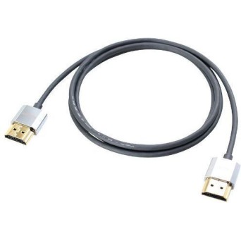 Lindy HDMI 2.0 Cable HDMI male - HDMI male 1m Μαύρο