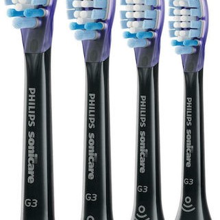 Philips Sonicare G3 Premium Gum Care Ανταλλακτικές Κεφαλές για Ηλεκτρική Οδοντόβουρτσα Standard Black HX9054/33 4τμχ