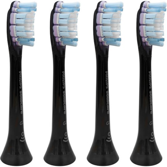 Philips Sonicare G3 Premium Gum Care Ανταλλακτικές Κεφαλές για Ηλεκτρική Οδοντόβουρτσα Standard Black HX9054/33 4τμχ