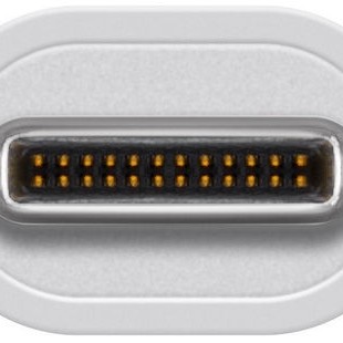 Goobay USB-C Docking Station με HDMI 4K PD Ethernet Ασημί (76788)