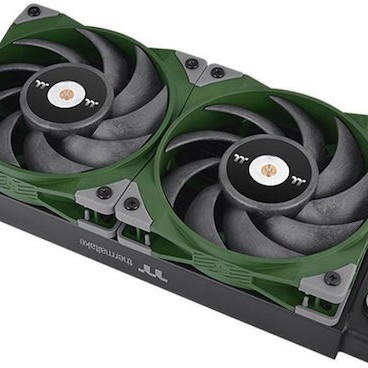 Thermaltake Toughfan 12 Racing Green High Static Pressure Case Fan 120mm με Σύνδεση 4-Pin PWM Πράσινο