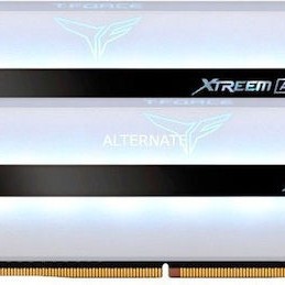 TeamGroup T-Force Xtreem ARGB White DDR4 16GB RAM με 2x8GB Modules και Ταχύτητα 3200 για Desktop