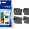 Brother LC421XL Γνήσιο Πακέτο 4 Μελανιών Εκτυπωτή InkJet Κίτρινο / Κυανό / Ματζέντα / Μαύρο (LC-421XLVAL)