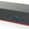 Lenovo ThinkPad Universal 90W USB-C Docking Station με HDMI/DisplayPort 4K PD Ethernet και συνδεση 3 Οθονών Μαύρο