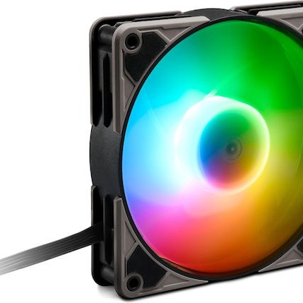 Sharkoon SilentStorm Case Fan 140mm με RGB Φωτισμό και Σύνδεση 4-Pin PWM