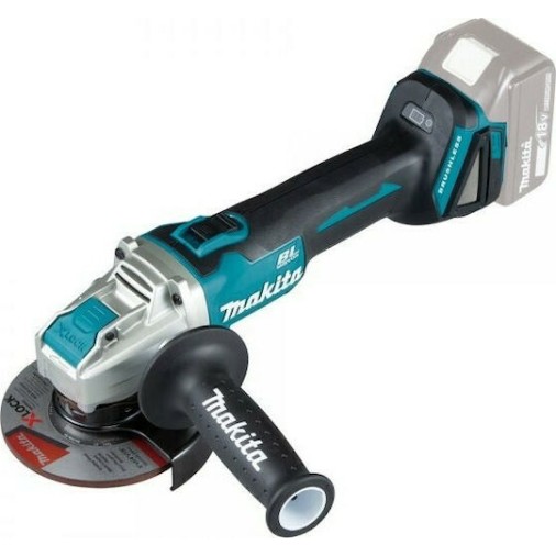 Makita Τροχός 125mm Μπαταρίας με Ρύθμιση Στροφών 18V Solo