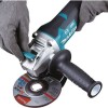 Makita Τροχός 125mm Μπαταρίας με Ρύθμιση Στροφών 18V Solo