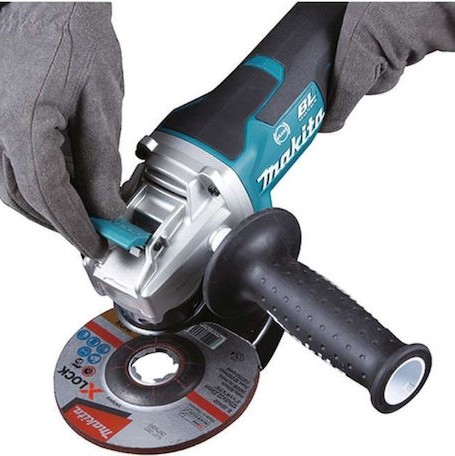 Makita Τροχός 125mm Μπαταρίας με Ρύθμιση Στροφών 18V Solo