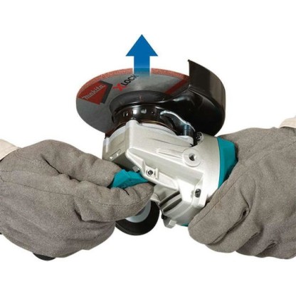 Makita Τροχός 125mm Μπαταρίας με Ρύθμιση Στροφών 18V Solo