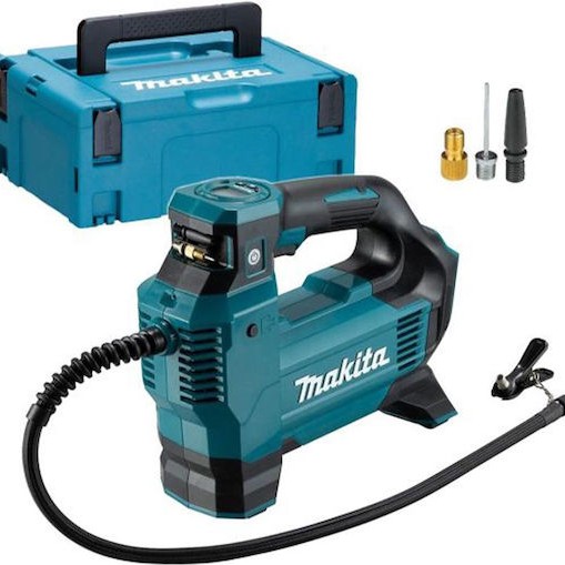 Makita Τρόμπα Αυτοκινήτου 161PSI Επαναφορτιζόμενη 18V (Χωρίς Μπαταρία)