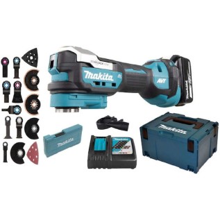 Makita Παλινδρομικό Πολυεργαλείο 18V 1x5Ah με Ρύθμιση Ταχύτητας