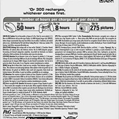 Duracell StayCharged Επαναφορτιζόμενες Μπαταρίες AAA Ni-MH 800mAh 1.2V 4τμχ