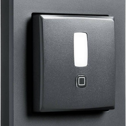 HomeMatic Αισθητήρας Κίνησης Μπαταρίας με Εμβέλεια 12m σε Γκρι Χρώμα